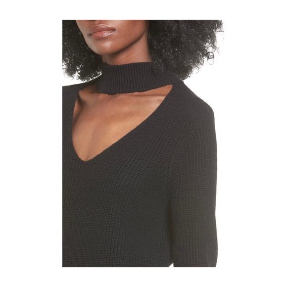 BP Cutout Choker Sweater Dress - Picture 4 of 8